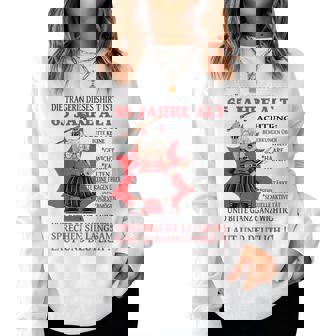 Die Dame Ist 65 Jahre Old Birthday Woman Women Sweatshirt Frauen - Geschenkecke