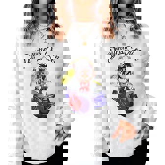 Drummer Queen Mermaid For Rock Band Girls Cuello Sudadera Mujer - Regaloses