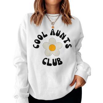 Floral Cool Aunts Club Auntie Again Gray Sweatshirt Frauen - Geschenkecke