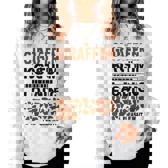 Giraffe Costume Loading Giraffe Costume Fun Animal Costume Sweatshirt Frauen - Geschenkecke