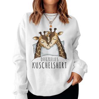 Giraffe Official Cuddly Sweatshirt Frauen - Geschenkecke