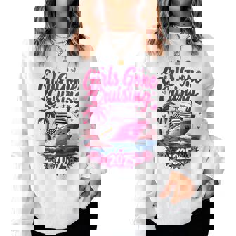 Girls Gone Cruising 2025 Cruise Vacation Women Sweatshirt - Seseable