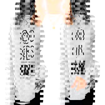 Good Girls Rave Festival Damen Techno Trance Edm Sweat-shirt pour femme - Cadeauxyz