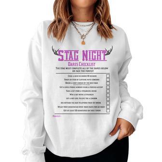 Homme Liste De Contrôle Pour Enterrement Deie De Jeune Fille Défi Pour Enterrement Deie De Jeune Fille Sweat-shirt pour femme - Cadeauxyz