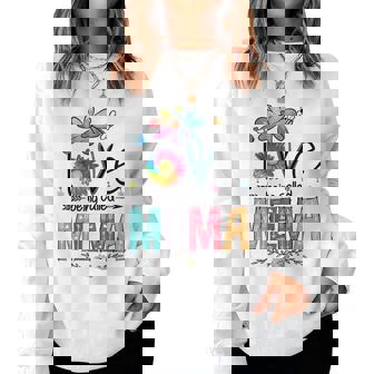 I Love Being Called Mema Daisy Flower Cute Mother's Day Women Sweatshirt | Seseable CA