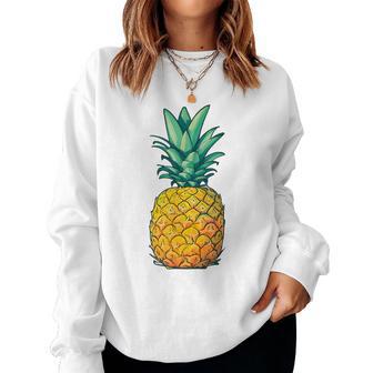 Love Pineapple Women's Pineapple Lovers For Children Girls Sweatshirt Frauen - Geschenkecke