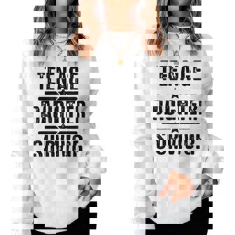 Nage Daughter Survivor Nager Mom Dad Father's Day Women Sweatshirt - Seseable