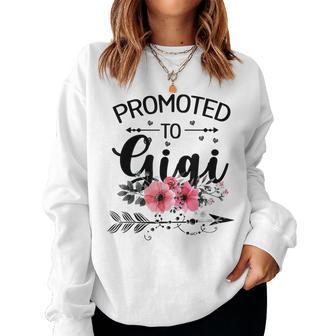 Promoted To Gigi Announcement New Gigi Women Sweatshirt - Thegiftio UK