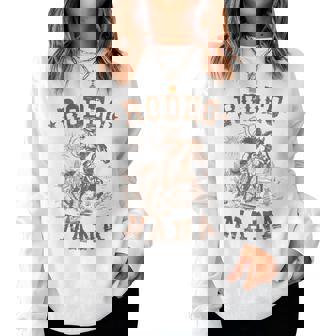 Rodeo Nana Western Cowboy Family Matching Mother's Day Women Sweatshirt | Seseable UK