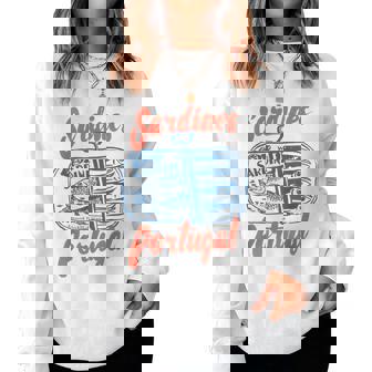 Sardines Tinned Fish Retro Graphic For Women Women Sweatshirt - Monsterry