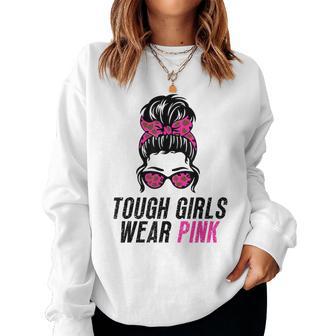 Tough Girls Tragen Im Oktober Pink Leopard Print Wear Pink Gray Sweatshirt Frauen - Geschenkecke