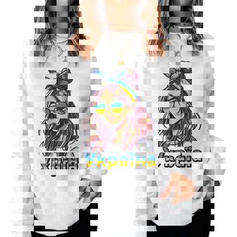 Ucrania Chica Ucrania Ucrania Chicas Es Mamá Sudadera Mujer - Regaloses