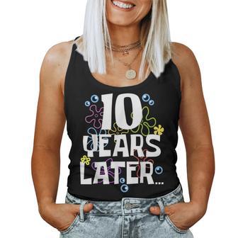 10 Years Later Ten 10 Year Old Birthday For Girl Boys Women Tank Top - Thegiftio UK
