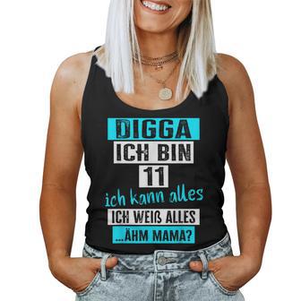 11Th Birthday Boy Girl I Am 11 Years 11Th Birthday Tank Top Frauen - Geschenkecke