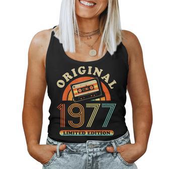 47Th Birthday Original Womenintage 1977 Tank Top Frauen - Geschenkecke