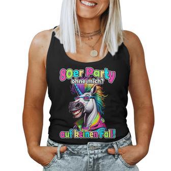 80S Outfit Themed Party 80S Outfit Women's Tank Top Frauen - Geschenkecke