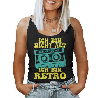 90S Outfit Women's Ninetties Theme Party Cassette S Tank Top Frauen - Geschenkecke