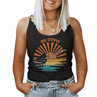 Air Vintage Supply Piano For Women Women Tank Top - Thegiftio UK