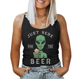 Alien And Beer Party Costume Tank Top Frauen - Geschenkecke