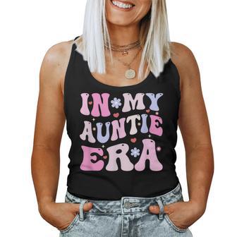 In My Auntie Era Baby Announcement For Mother's Day Women Tank Top - Thegiftio UK