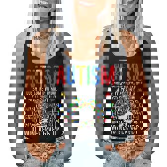 Autism Awareness Doesn't Come With A Manual Autism Mom Women Tank Top - Monsterry