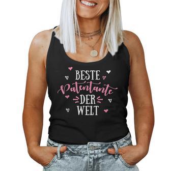 Beste Patentante Der Welt Aunt Tank Top Frauen - Geschenkecke