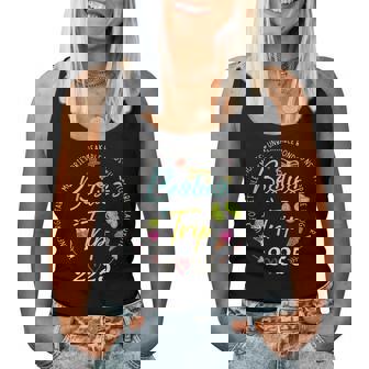 Besties Trip 2025 Memories Girl Trip Friends Vacation Retro Women Tank Top - Thegiftio UK