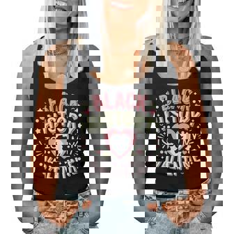 Black History Is My Valentine Month & Women Women Tank Top | Mazezy