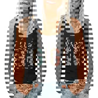 Blessed Gigi Cute Leopard Print Women Tank Top | Mazezy