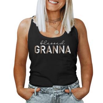 Blessed Granna Grandma For Grandma Women Tank Top - Thegiftio UK