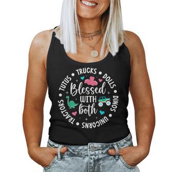 Blessed Mom Of Both Mother Of Boys And Girls Women Tank Top - Thegiftio UK