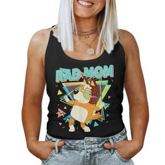Blue Rad Mom Tan Blue Heeler Retro 90S Women Tank Top - Thegiftio UK