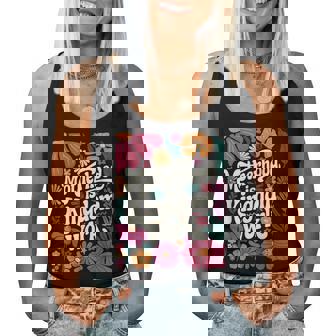 Boho Floral Motherhood Is Kingdom Work Mom Woman Women Tank Top | Mazezy