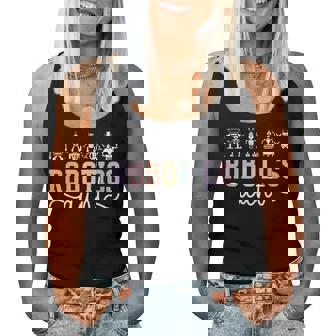 Boho Robotics Aunt Of A Robotics Engineer Auntie Women Tank Top | Mazezy