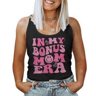 In My Bonus Mom Era Retro Groovy Stepmom Mother's Day Women Tank Top - Thegiftio UK