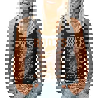 Boot Cowboy Western Cowgirl Linedance Leopard Women Women Tank Top | Mazezy