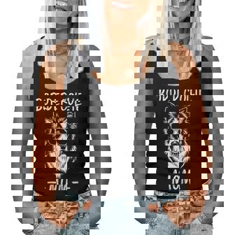 Border Collie Mom Border Collie Camiseta sin mangas para mujer - Regaloses