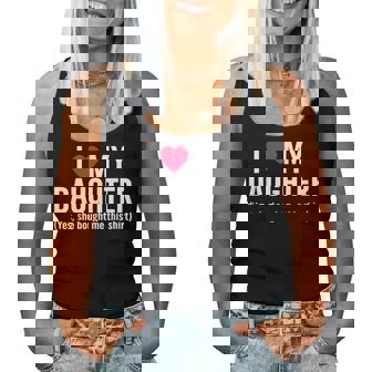Cadeau Amusant Pour Fille Avec Inscription I Love My Daughter Débardeur pour femme - Cadeauxyz