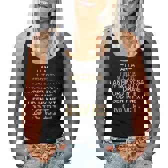 Cadeau Humoristique Pour Homme Et I'm A Writer Débardeur pour femme - Cadeauxyz