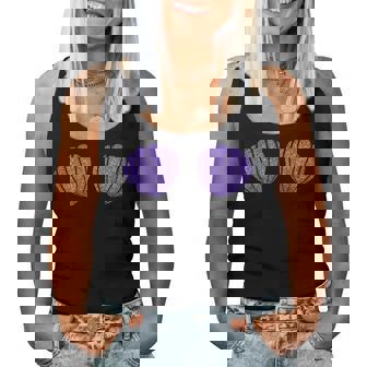 Camisa De Sirena Para Niñas Con Tapa De Concha Purple Para Camiseta sin mangas para mujer - Regaloses