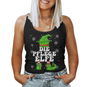 Care Elf Women's Nursing Home Elf Nurse Christmas Tank Top Frauen - Geschenkecke