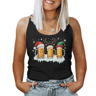 Christmas Outfit Beer Party Outfit Beer Beer Glasses Tank Top Frauen - Geschenkecke