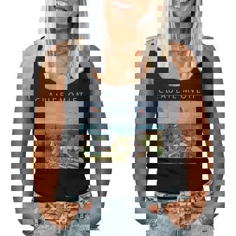 Claude Monet Divertido Arte Santaestido Jardín Pintura Hombres Es Divertidas Ropa Presente Pintura Al Óleo Camiseta sin mangas para mujer - Regaloses