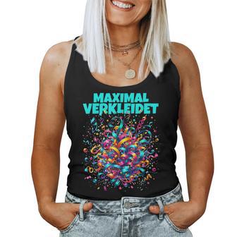 Confetti Costume Fancy Dress Costume Replacement Maximum Dressed Tank Top Frauen - Geschenkecke