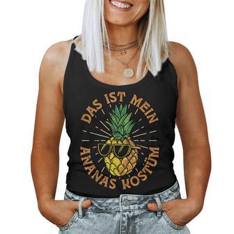 Das Ist Mein Ananas Costume Carnival Fancy Dress Fruit Fruit Tank Top Frauen - Geschenkecke