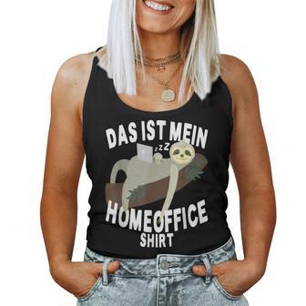 Das Ist Mein Homeoffice Sloth Home Office Tank Top Frauen - Geschenkecke