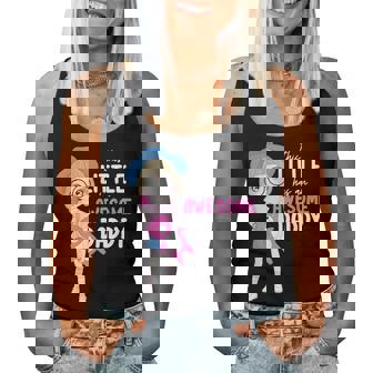 Ddlg Baby Girl Bdsm This Little Have An Awesome Daddy Stuffie Camiseta sin mangas para mujer - Regaloses