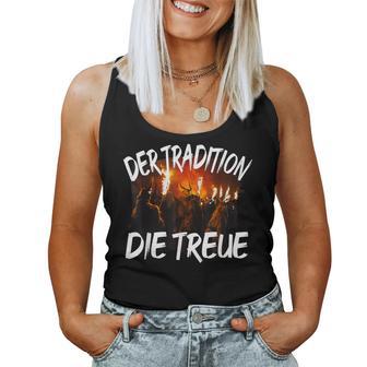 Demon Man Woman Child Bartl Costume Saying Krampus Tradition Tank Top Frauen - Geschenkecke