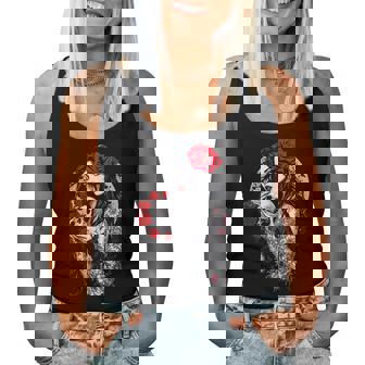 Día De Sanalentín Es Góticas Con Calavera Día De Los Muertos Camiseta sin mangas para mujer - Regaloses