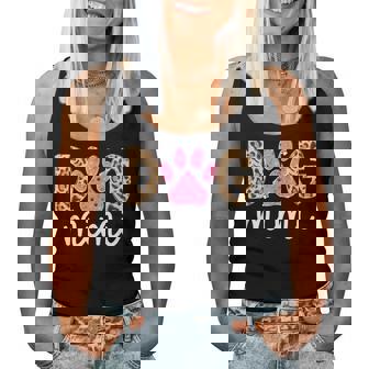 Dog Mimi Dog Lover Mimi Grandma Leopard Women Tank Top - Seseable